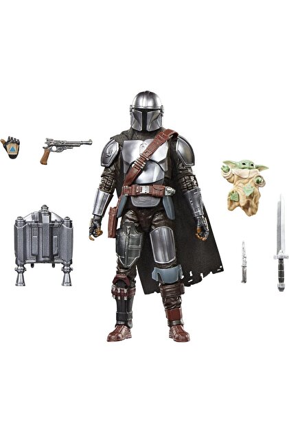 Hasbro Star Wars Black Series The Mandalorian & Grogu Deluxe, Star