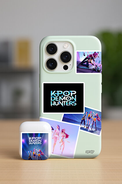 ZipZap KPop Demon Hunters 1 Telefon Laptop Bullet Journal