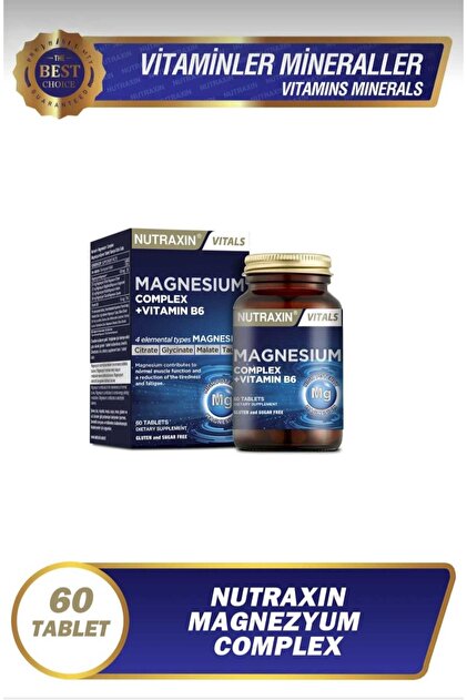 Magnesium complex + B6 60 Tablet