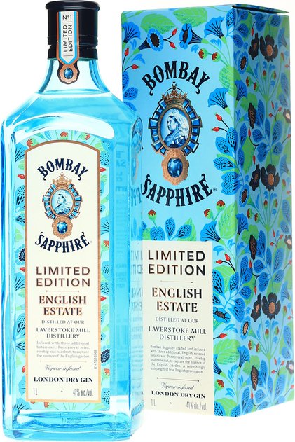 Gin Sapphire English Estate, 1L/41%