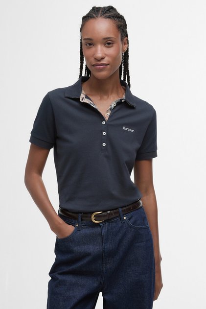 Portsdown Top Polo Yaka NY16 Navy/Hessian