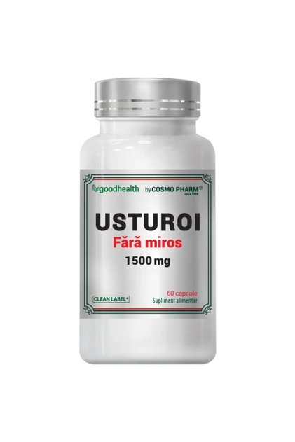 Capsule Ulei de Usturoi Fara Miros 1500 mg 60cps