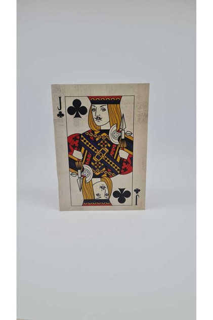 Kart Desenli A5 Defter