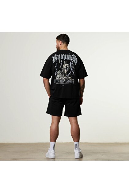 vanquish Olympus Black Ares Oversized Boxy T Shirt - Fiyatı, Yorumları