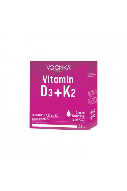 Vitamin D3 + K2