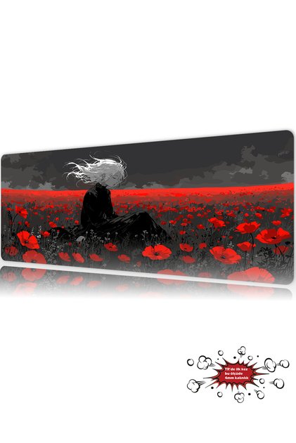 urzuva Blue Azure Wrath Gaming Oyuncu XL Mouse Pad Mousepad 90X40