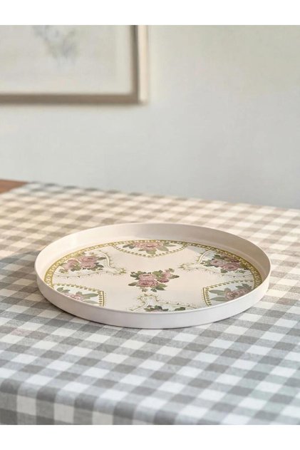 Printed Metal Tray 35 cm (S6)