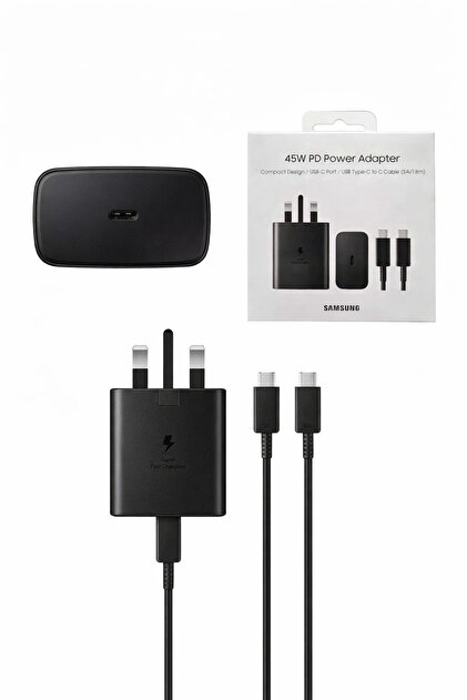 Samsung Galaxy Official 45W Super Fast Charger 2.0 (with C to C cable)