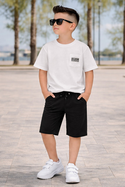 Glasses Included Great Printed Soft Fabric Boys' 3-Piece Set - Ages 9/13 - 31695