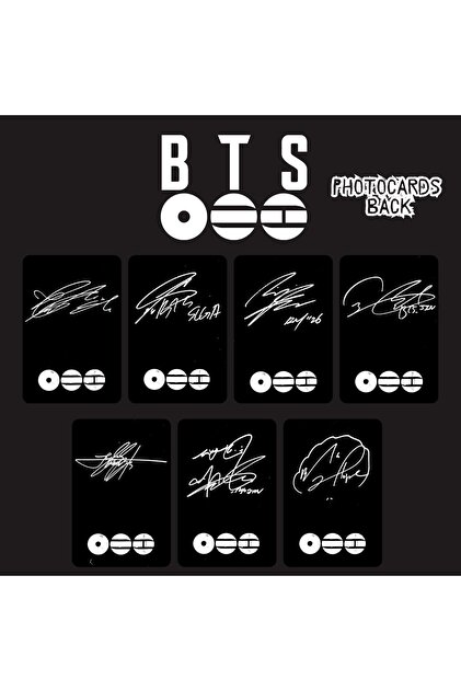 Kpop Dünyasi BTS '' Arirang '' Living Legend Ver. Photocards Set