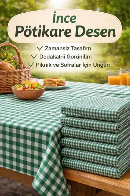 Pötikare (pitikare) Masa Örtüsü Piknik Örtüsü Masa Örtüsü Sofra Bezi – Kamp Balkon Bahçe Kullanımı