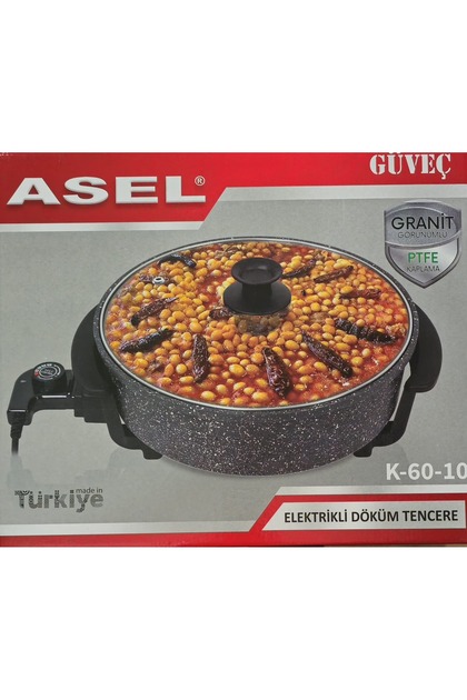 Mini Elektirkli Güveç Pizzamatik Tenceresi 35 cm