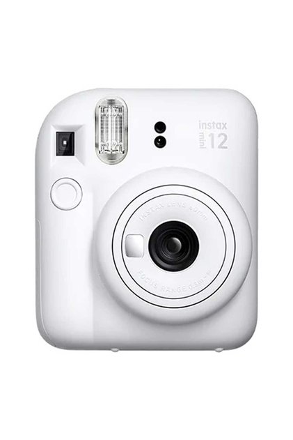 Instax mini 12 Instant Film Camera, Clay White