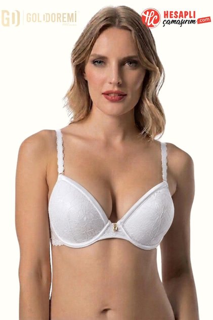 Premium Women's Bellini Soft Cup Supported Padded Lace Boxed Single Bra