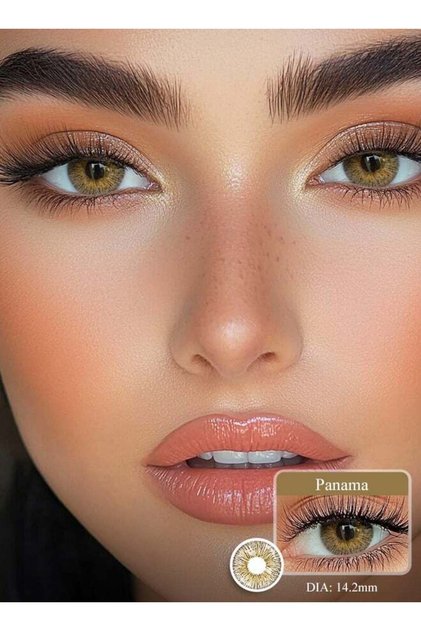 FreshLady Colored Contact Lenses Panamay 14.20mm Yearly Disposable for Daily Wear