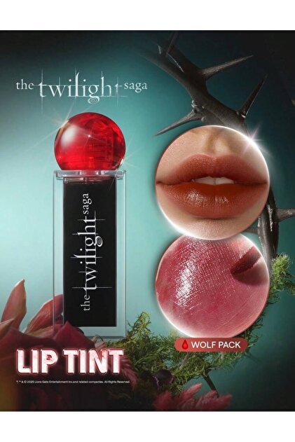 SHEGLAM The Twilight Saga x Immortality Lip Tint,Wolf Pack (Özel