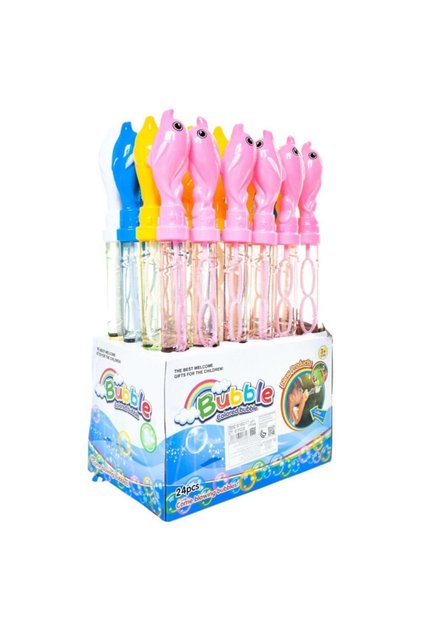 Dolphin Design Soap Bubble Toy.. 24 Pieces ..