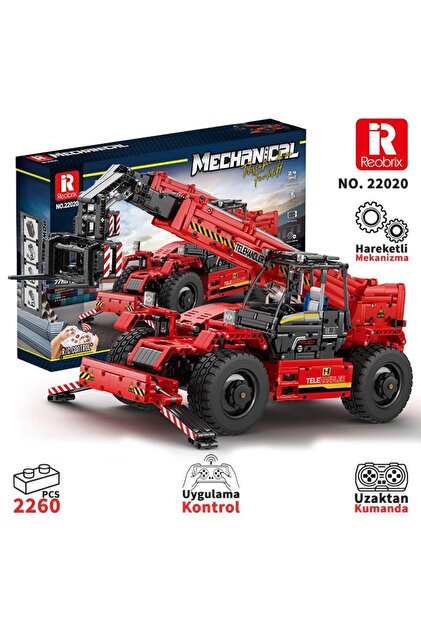 REOBRIX Technic 22003 Excavator Kazıcı Kumanda&Motorlu Yaratıcı