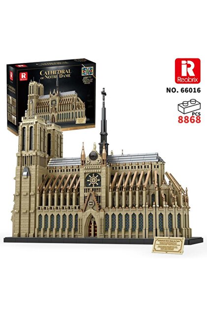 REOBRIX 66016 Notre Dame Katedrali Yaratıcı Yapı Blok Seti