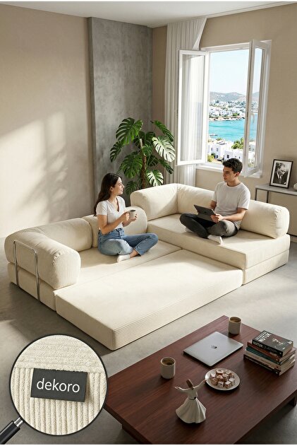 Dekoro MAXIX 300x200 Modüler Koltuk Takımı 50 DNS Bondex Fitilli