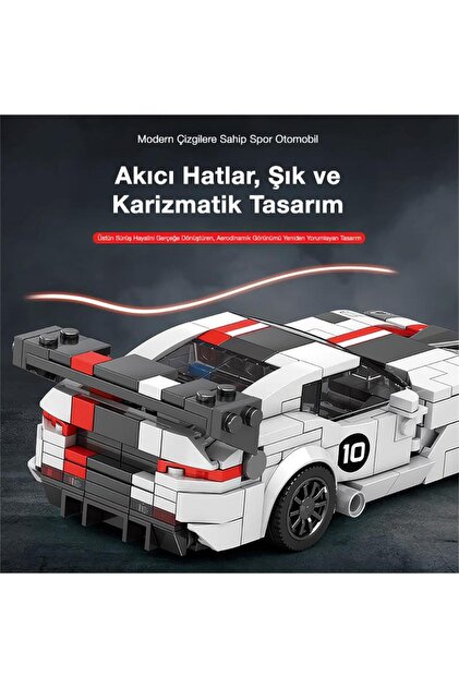 REOBRIX Creator 683 Dodge Viper Spor Araba Yaratıcı Yapı Blok Seti