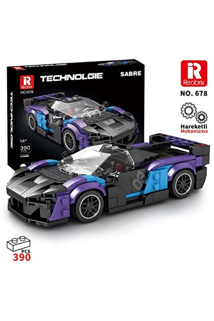 REOBRIX Creator 678 McLaren Sabre Spor Araba Yaratıcı Yapı Blok