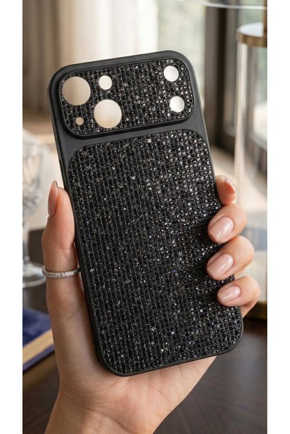 Premium Glitter Mosaic Design Colorful iPhone Case Compatible with iPhone 13