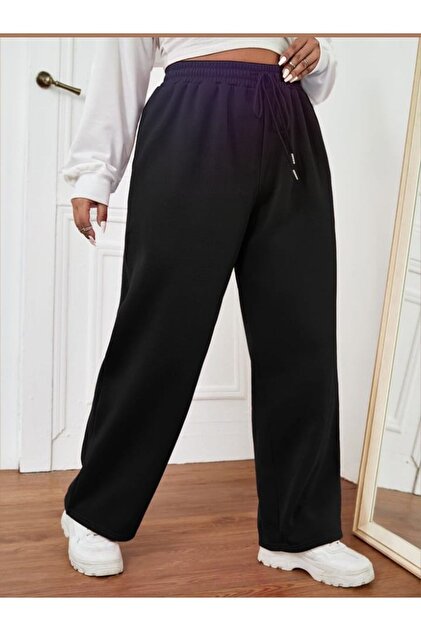 Comfortable Cut Women's Tube-Leg Sweatpants (Regenerated Fabric)