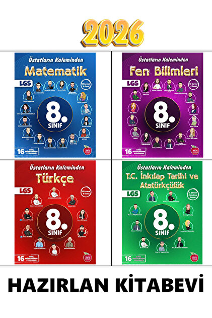 Newton Yayınları 8.Sınıf Üstadların Kaleminden Lgs Branş Deneme