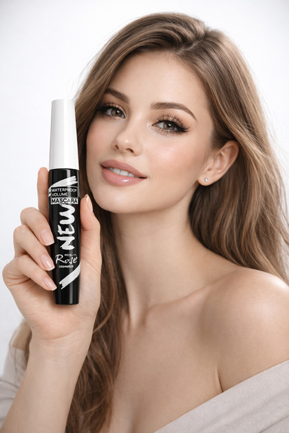 Waterproof Mascara Intense Volume Lengthening Fuller Eyelashes Effective Long-Lasting Black –