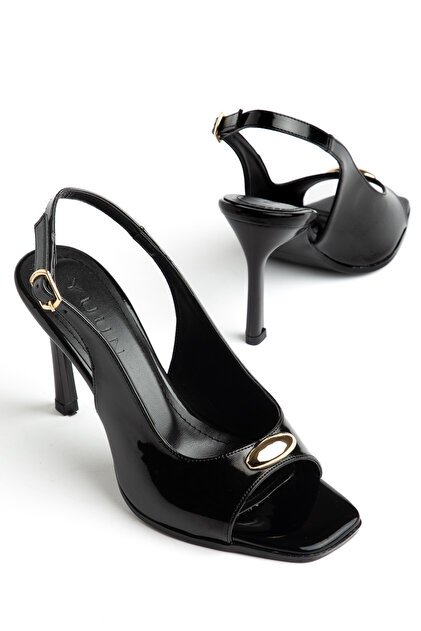 Selh High-Heeled Shoes with Buckle