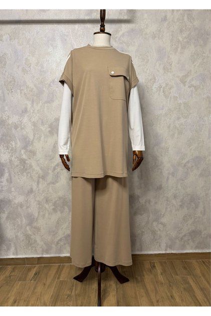 26614 Tunic Shirt Pants 3-Piece Set