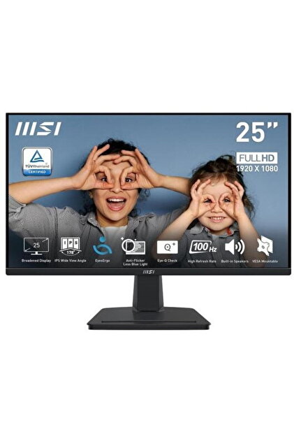 Monitor IPS LED 24.5" PRO MP251, Full HD 1920 x 1080, VGA, HDMI, Boxe, 100 Hz, 1 ms Negru