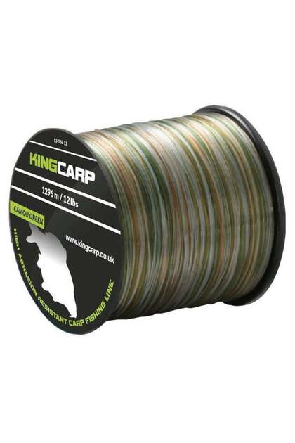 King Carp Green Camouflage Fishing Line 0.40 mm