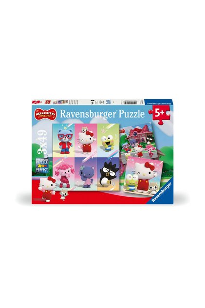Çocuk Puzzle 3x49 Parça Hello Kitty RPK120010357