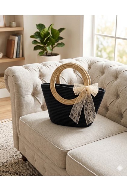 Daily Holiday Straw Beach Bag