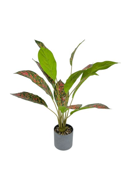 Planta Artificiala Aglaonema Pink 60CM