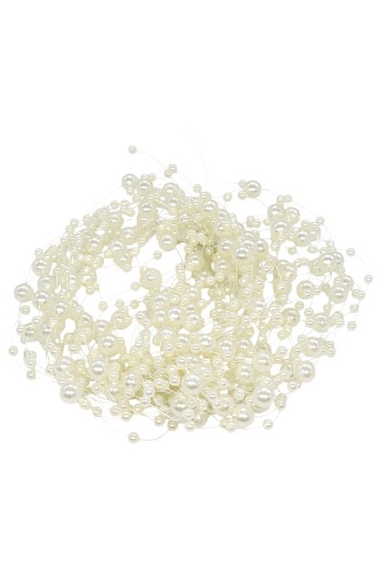 Sirag margele 10 fire X 1.35m Mari Ivory