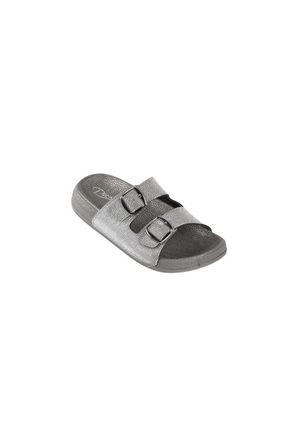Double Buckle Slippers