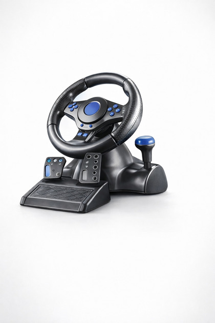 handanca GT-V7 Gaming Direksiyon Seti – 180° Dönebilen, Pedallı