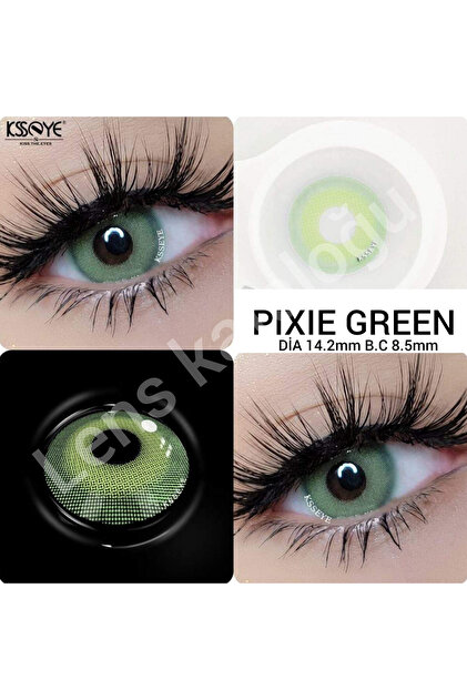 PIXIE GREEN YEŞİL TONDA (NUMARASIZ) KOZMETİK AMAÇLI Kulanım suresi 1 yıllıktır