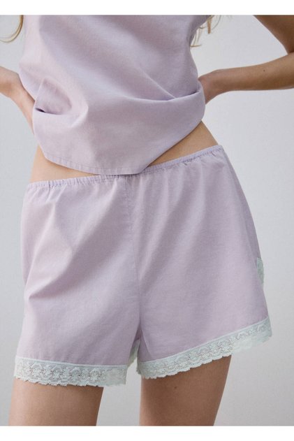 %100 pamuklu pijama şort