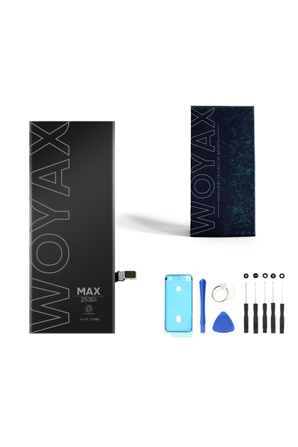Woyax İphone 12 Mini Batarya 2510mah Premium Yüksek Kapasite
