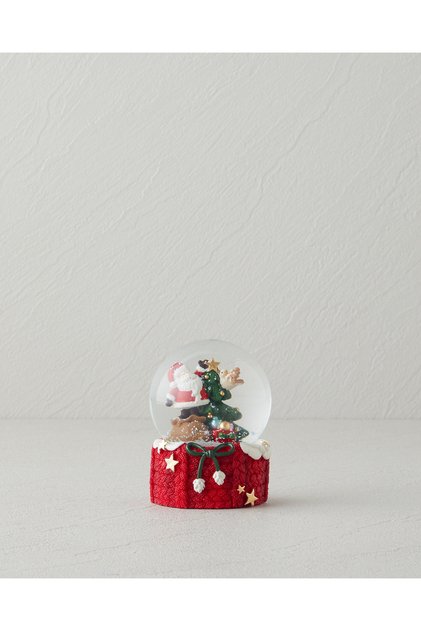 Becca Yılbaşı Kar Küresi 9 cm Kırmızı