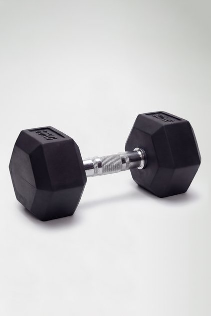 Metal Tutmalı Çelik Ağırlıklı Tekli Dambıl-KDB 50 Kg Tekli