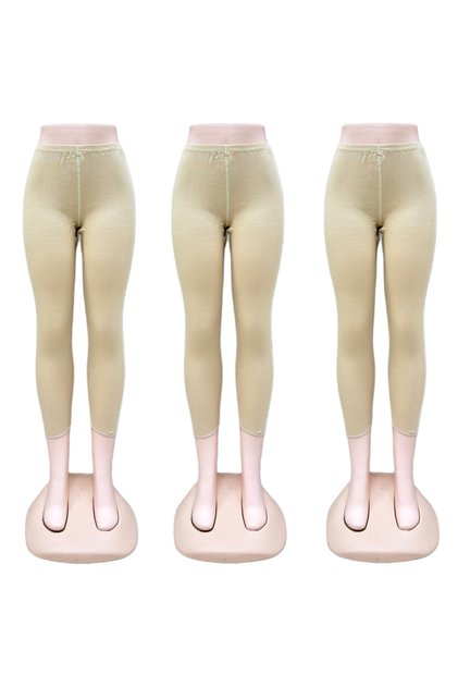3 Pieces of Women's Underwear 100% Cotton Perforated Tight Underwear