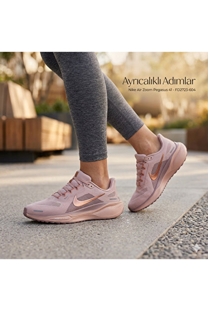 Nike Air Zoom Pegasus 41 Kadın Koşu Ayakkabısı Kahverengi | FD2723