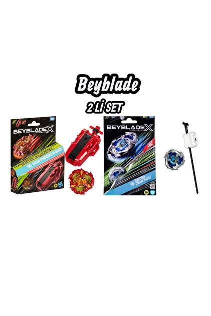 Beyblade Delüks Set Soar Phoenix + Sword Dran İkili fırlatıcılı