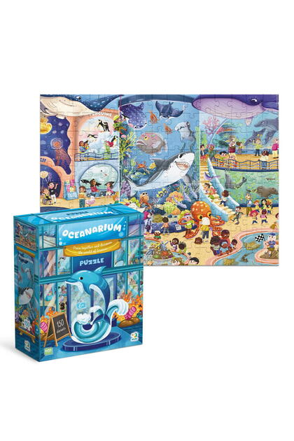 Puzzle - Delfinariu (150 Piese)