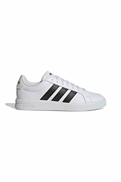 adidas gazelle silver green womens Women's Bring The Good Vibes White Faux Leather Lace-Up Sneakers | Size: 5